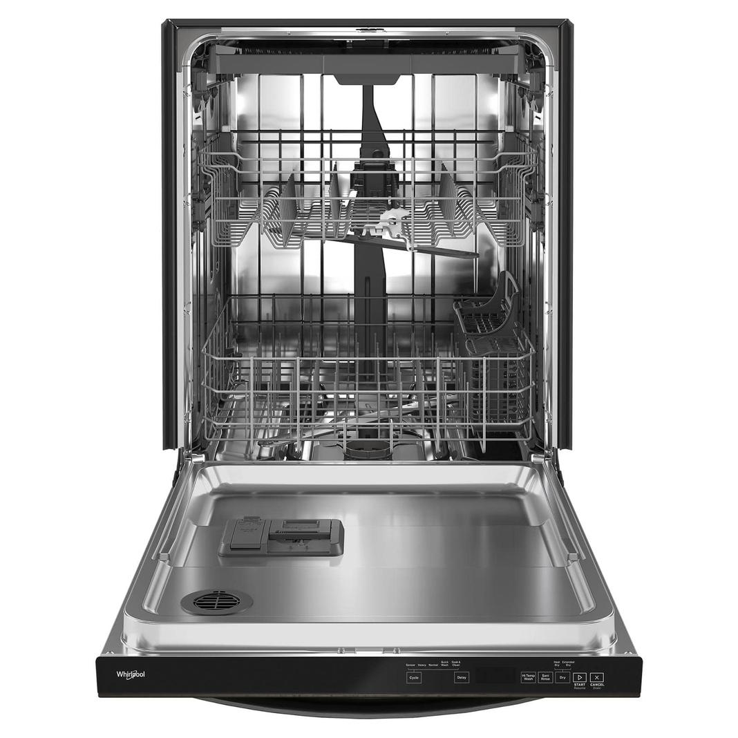 Whirlpool - 47 dBA Built In Dishwasher in Black Stainless - WDT750SAKV