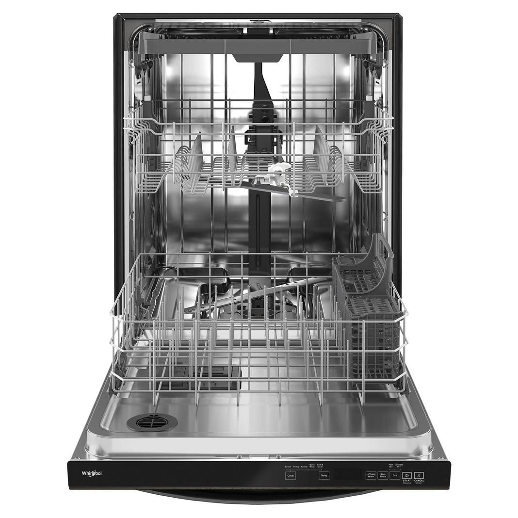 Whirlpool - 47 dBA Built In Dishwasher in Black Stainless - WDT750SAKV
