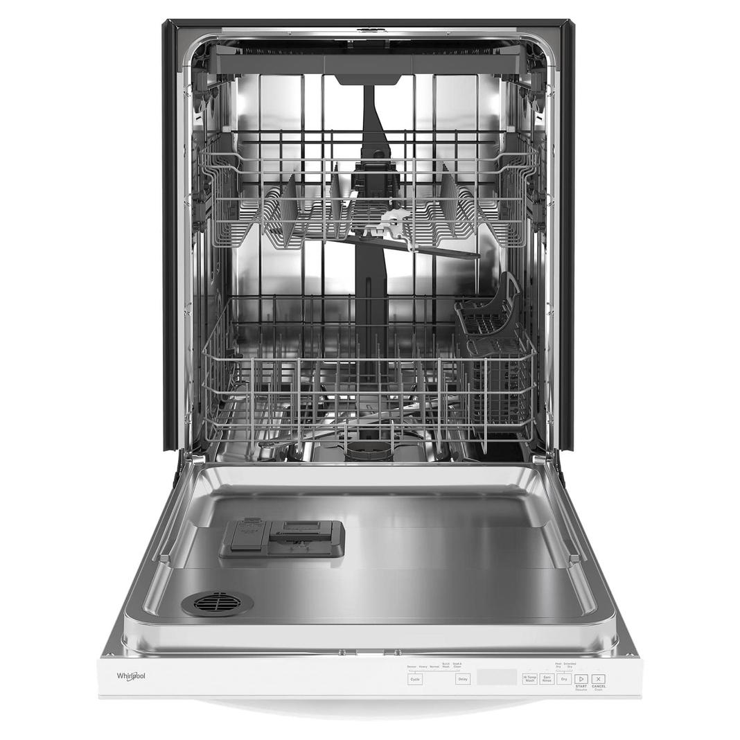 Whirlpool - 47 dBA Built In Dishwasher in White - WDT750SAKW