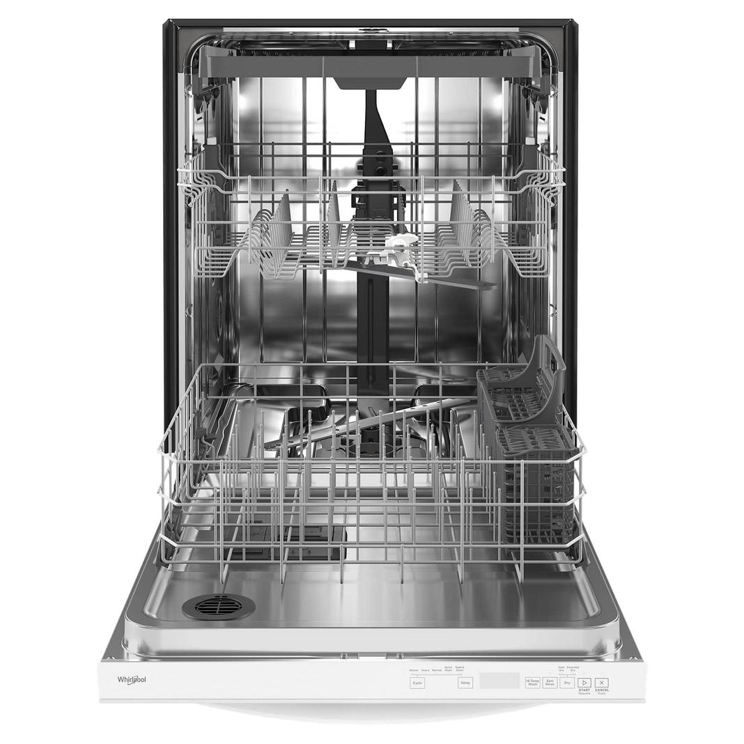 Whirlpool - 47 dBA Built In Dishwasher in White - WDT750SAKW