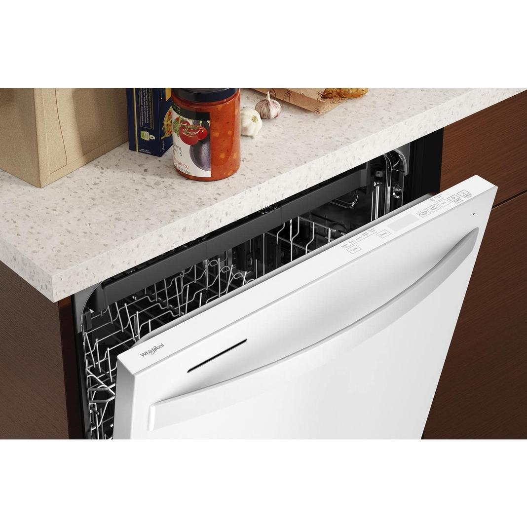 Whirlpool - 47 dBA Built In Dishwasher in White - WDT750SAKW