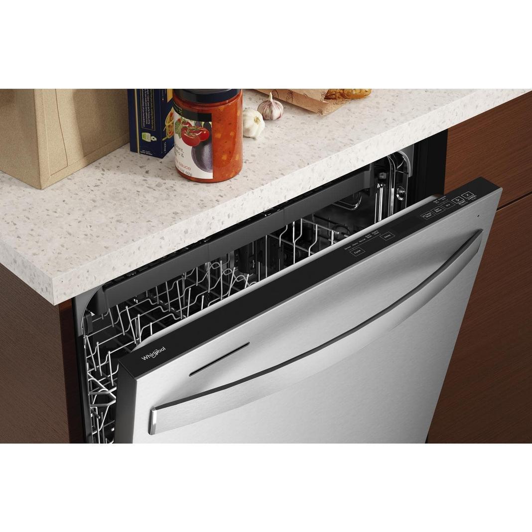 Whirlpool - 47 dBA Built In Dishwasher in Stainless - WDT750SAKZ