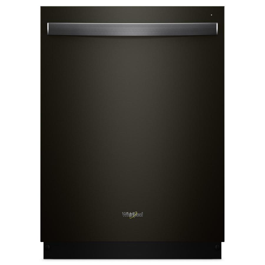 Whirlpool - 47 dBA Built In Dishwasher in Black Stainless - WDT970SAHV