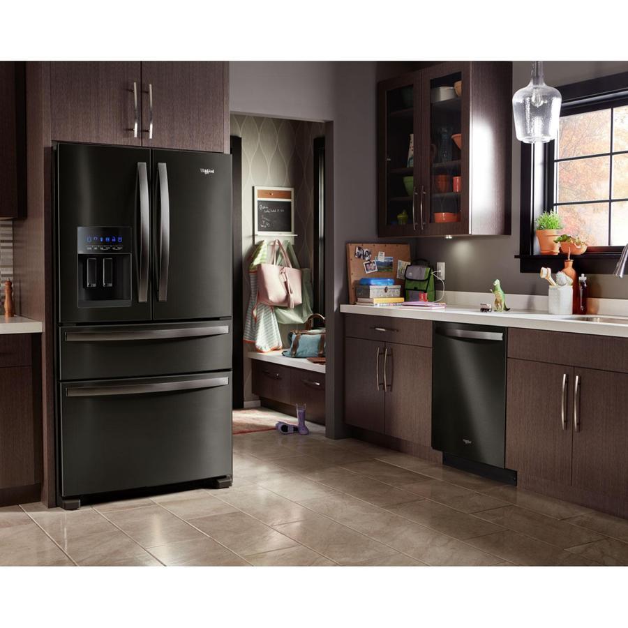Whirlpool - 47 dBA Built In Dishwasher in Black Stainless - WDT970SAHV