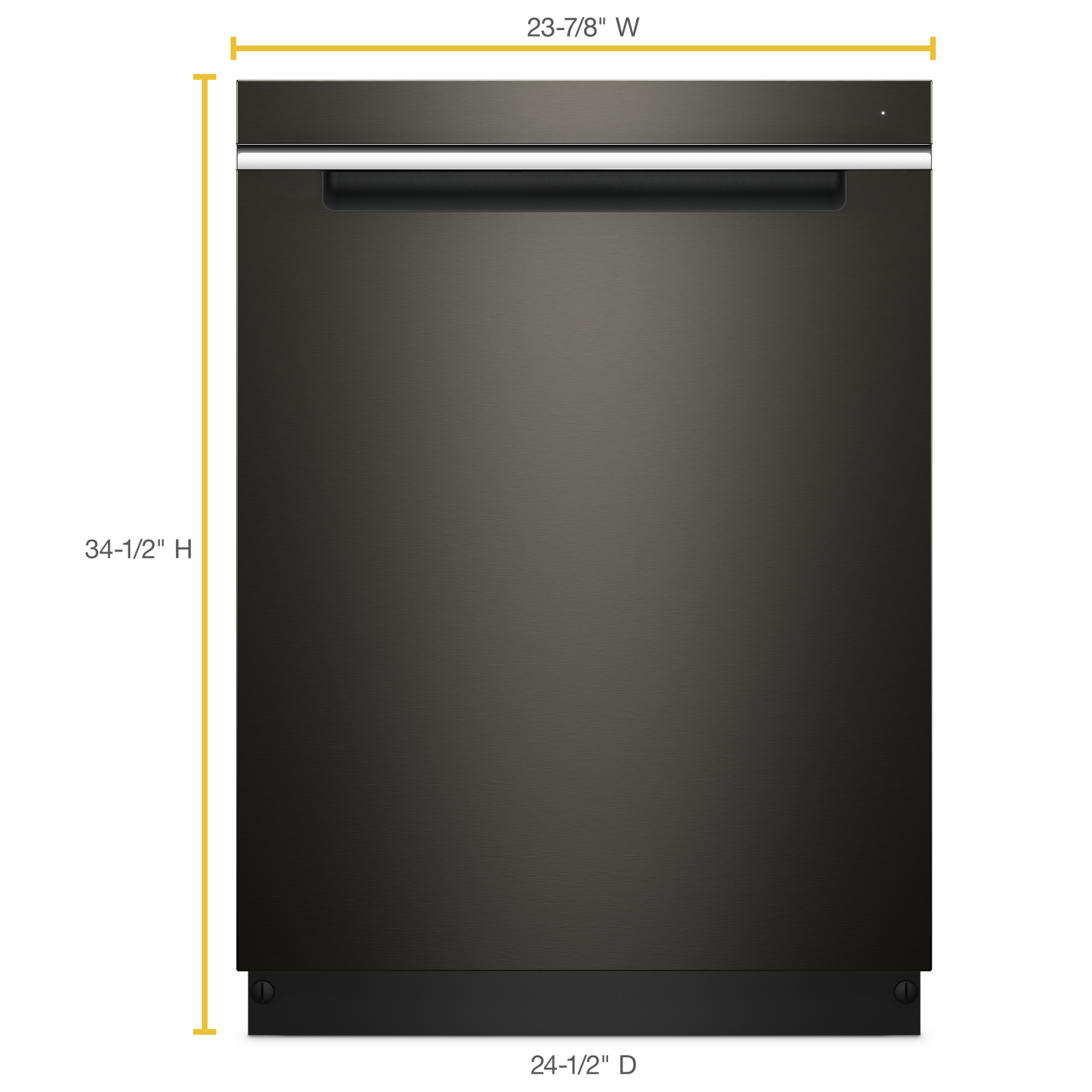 Whirlpool - 47 dBA Built In Dishwasher in Stainless - WDTA50SAHV