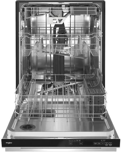 Whirlpool - 41 dBA Built In Dishwasher in Stainless - WDTA80SAKZ