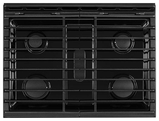 Whirlpool - 5.8 cu. ft Gas Range in Stainless - WEG745H0FS