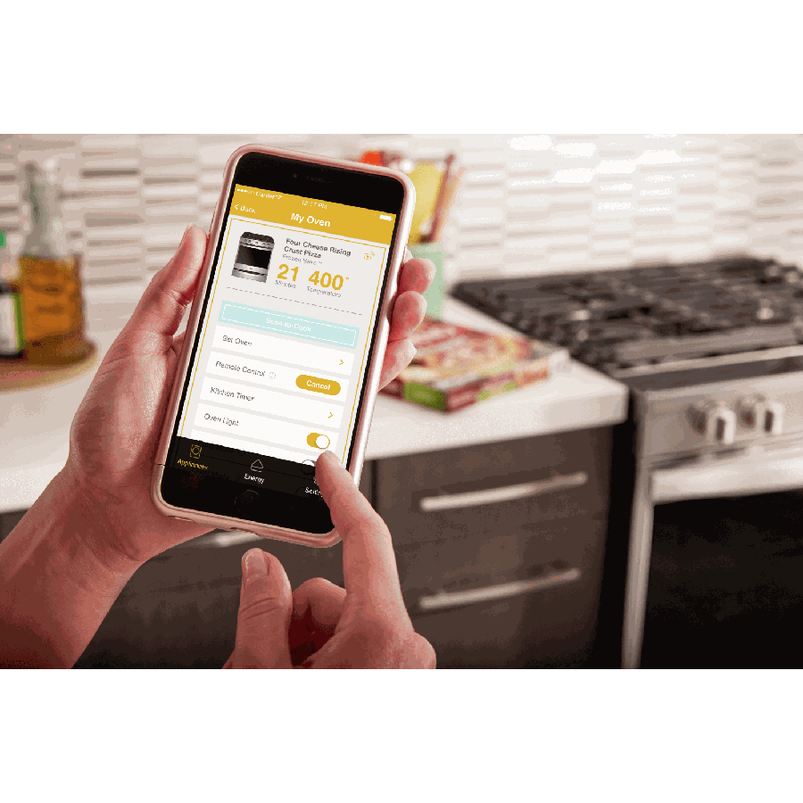 Whirlpool - 5.8 cu. ft Gas Range in Stainless - WEG750H0HZ