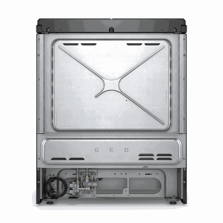 Whirlpool - 5.8 cu. ft Gas Range in Stainless - WEG750H0HZ