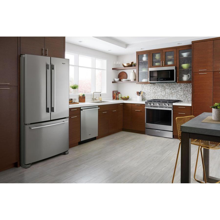 Whirlpool - 5.8 cu. ft Gas Range in Stainless - WEGA25H0HZ