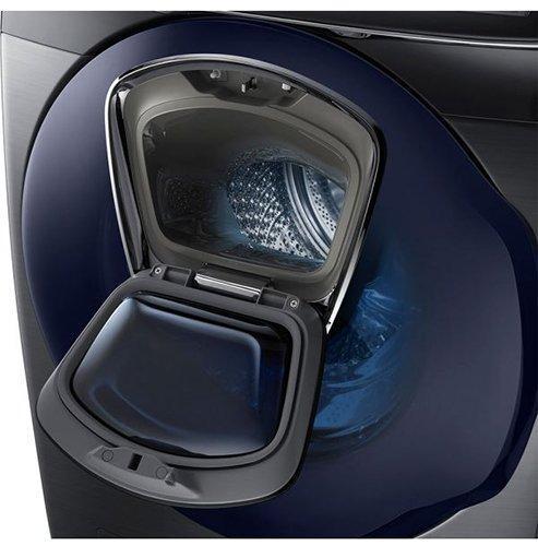 Samsung - 5.2 cu. Ft Front Load Washer in Black Stainless - WF45K6500AV