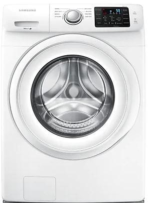 Samsung - 5.2 cu. Ft Front Load Washer in White - WF45M5100AW