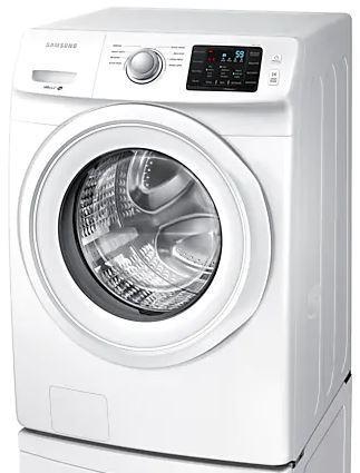 Samsung - 5.2 cu. Ft Front Load Washer in White - WF45M5100AW