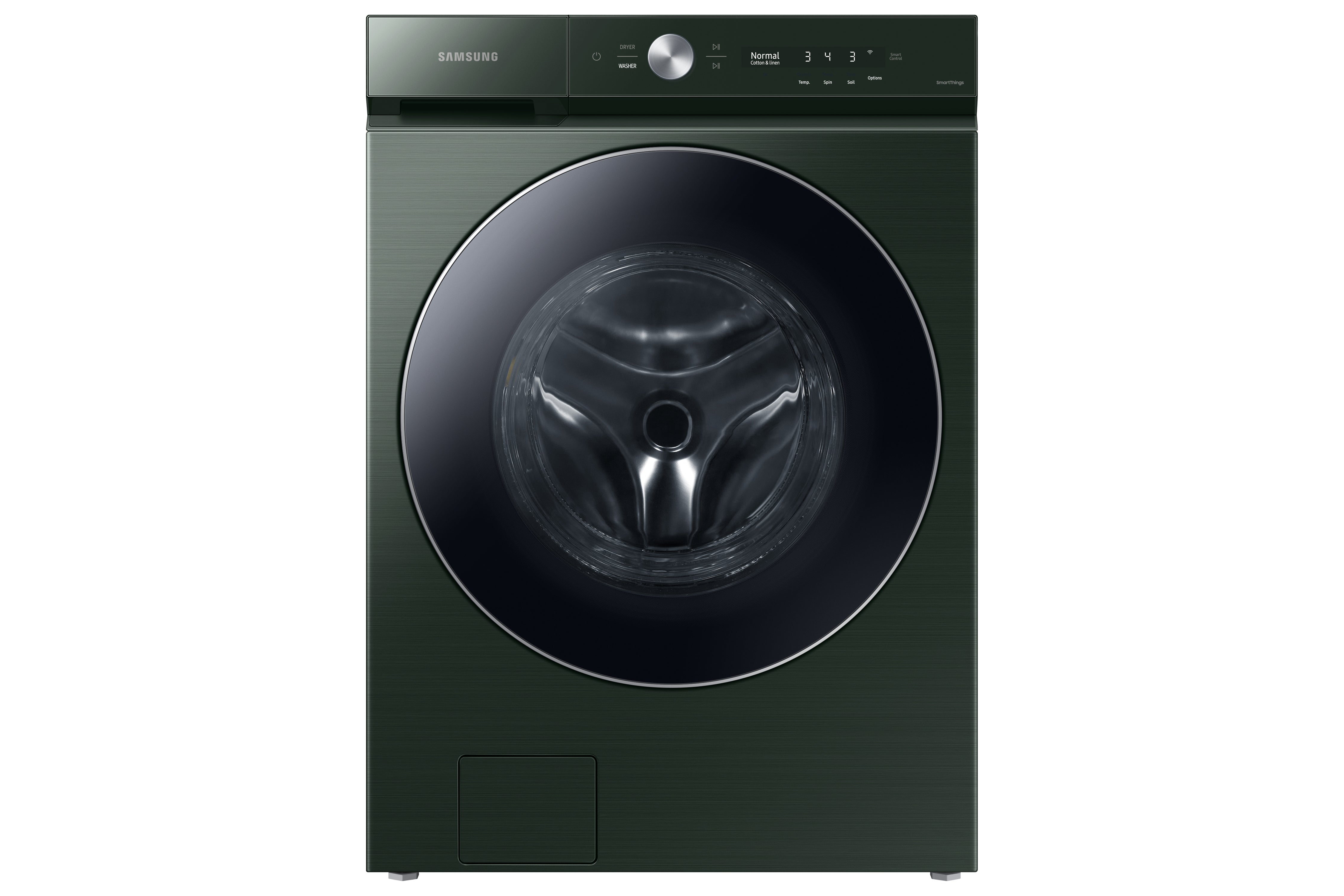 Samsung - 6.1 cu. Ft Front Load Washer in Green - WF53BB8900AGUS