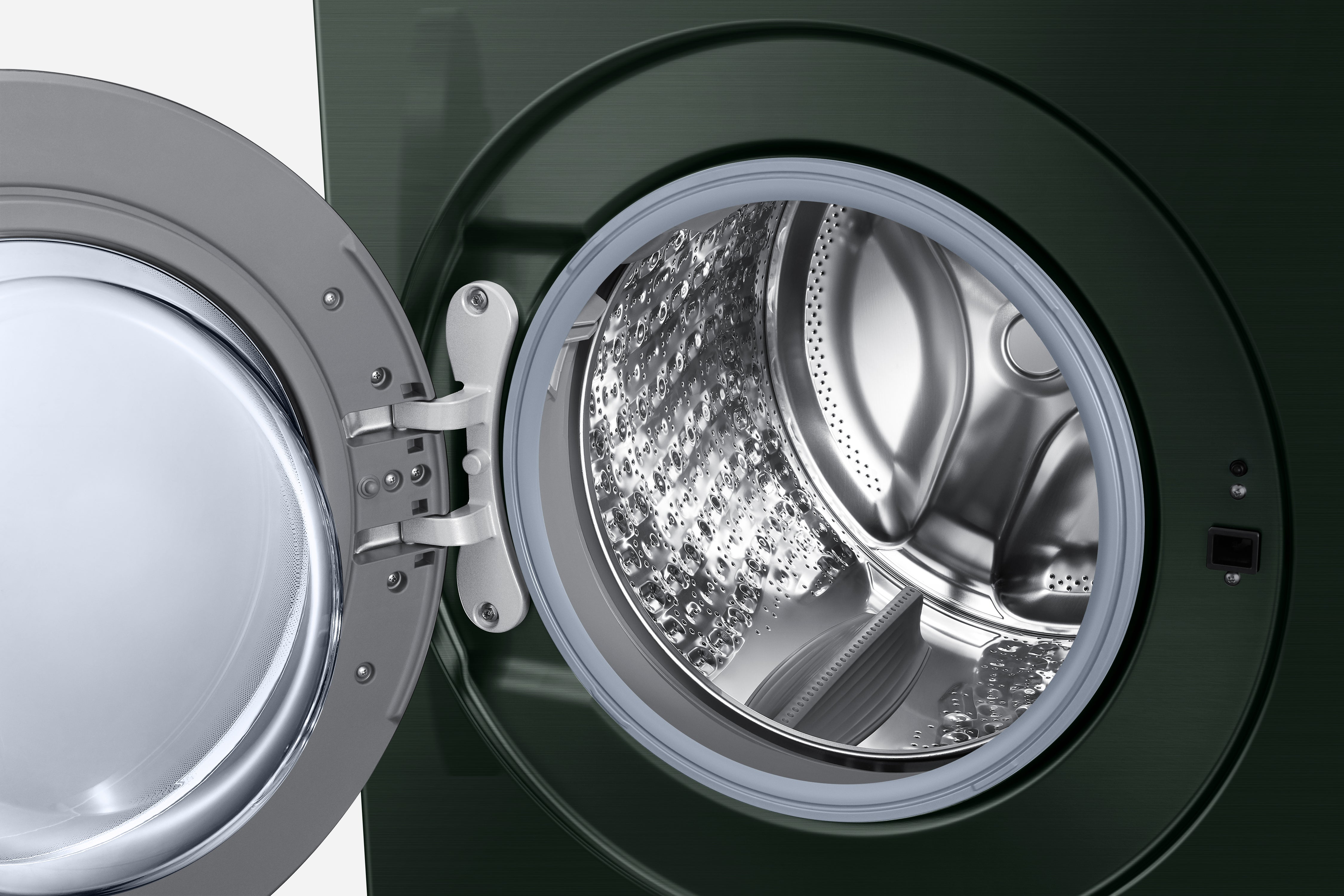 Samsung - 6.1 cu. Ft Front Load Washer in Green - WF53BB8900AGUS