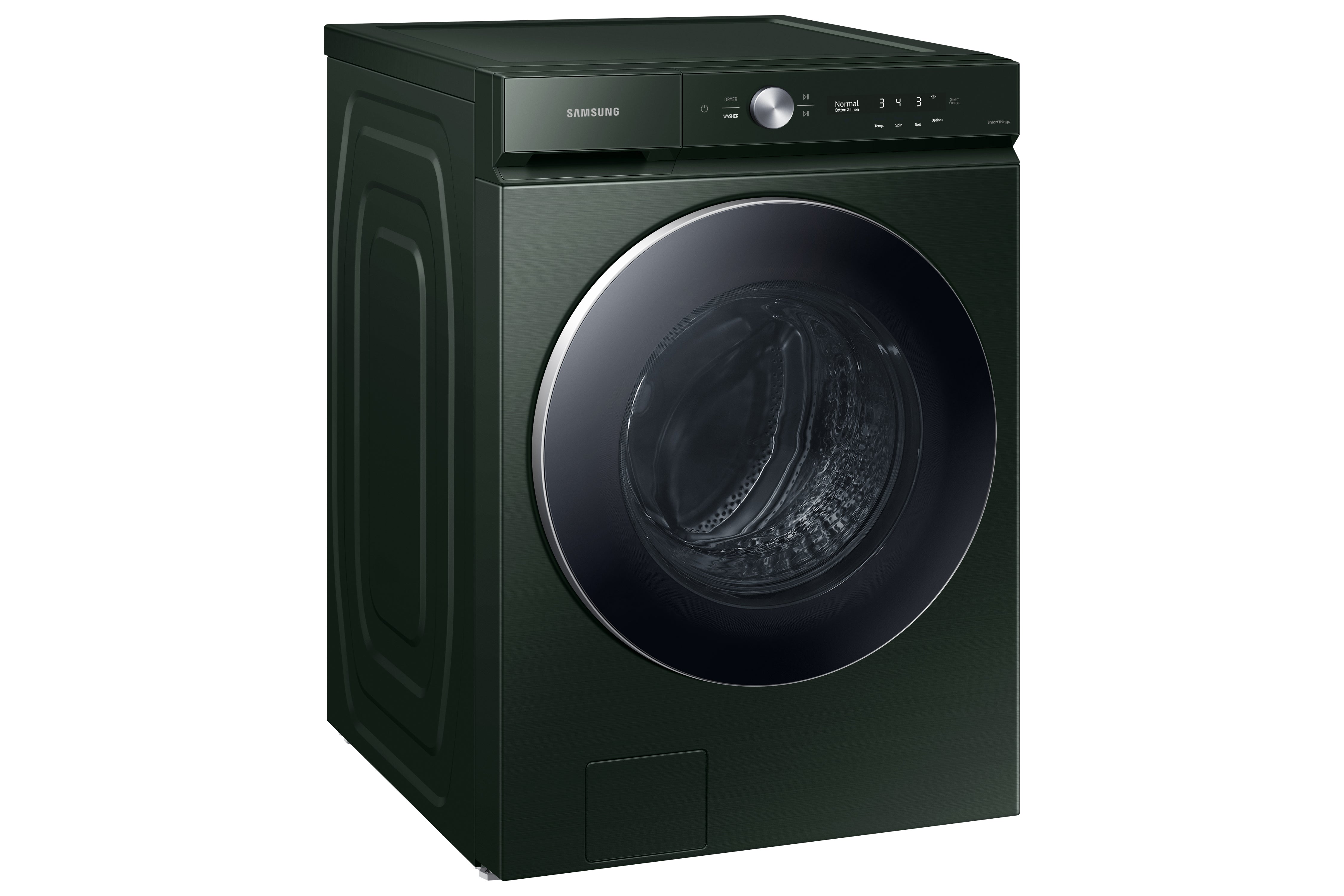 Samsung - 6.1 cu. Ft Front Load Washer in Green - WF53BB8900AGUS