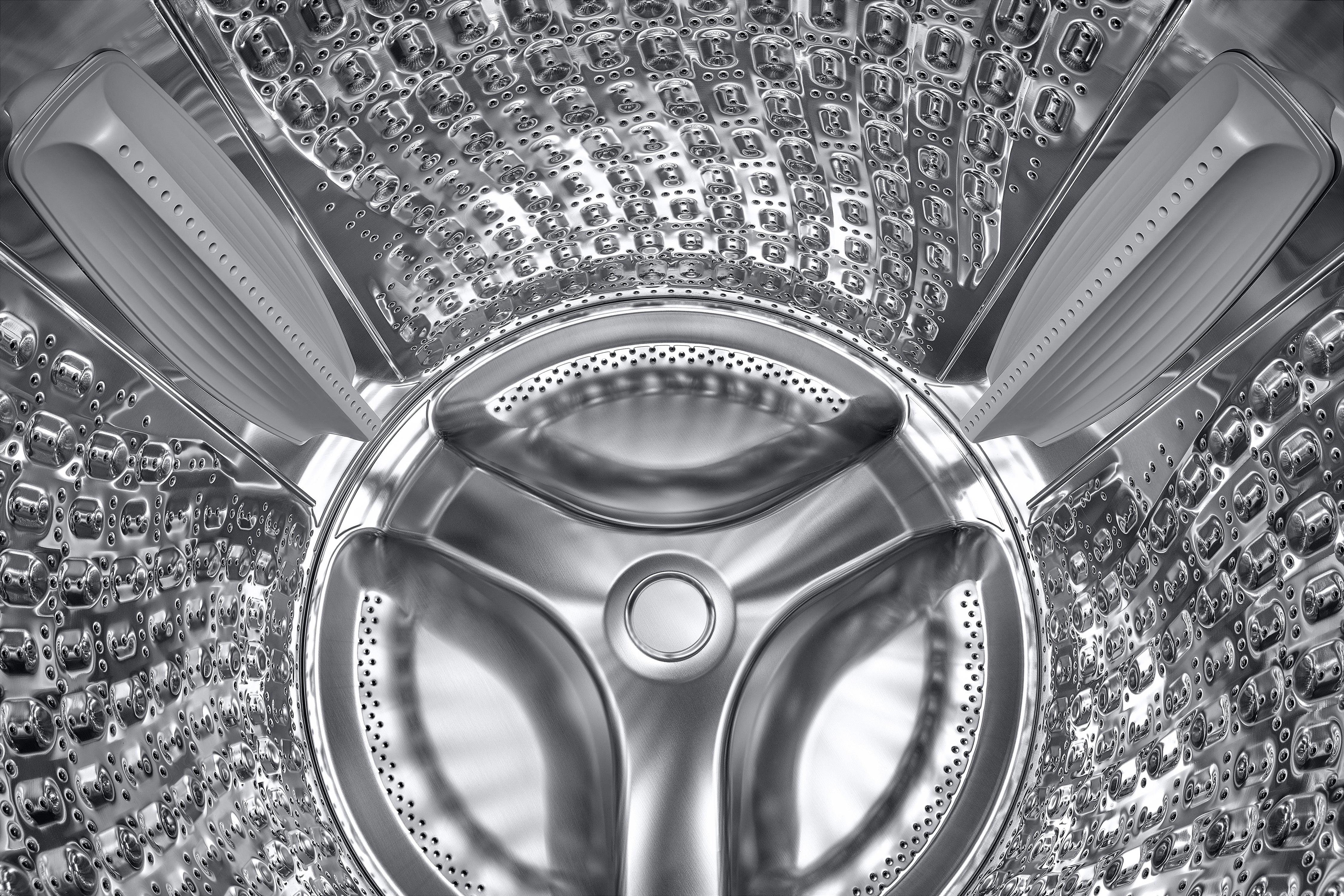 Samsung - Bespoke 6.1 cu. Ft Front Load Washer in Silver - WF53BB8900ATUS