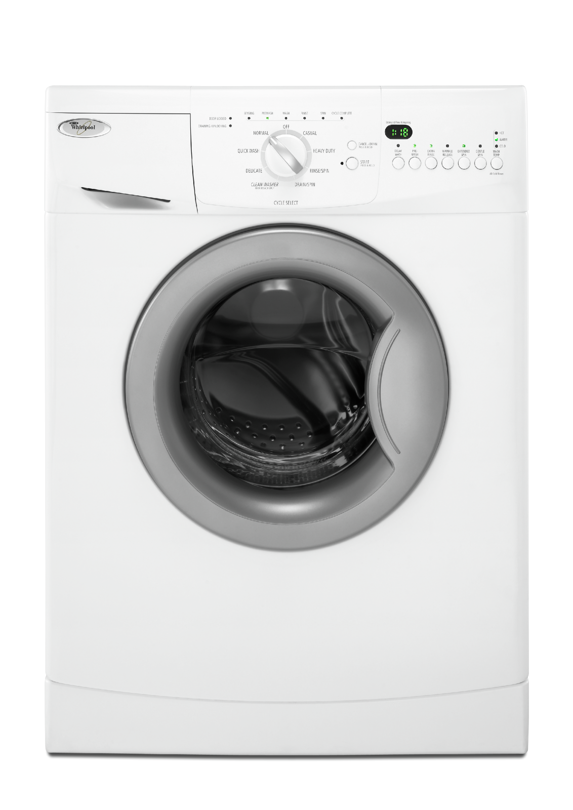 Whirlpool - 2.3 cu. Ft Front Load Washer in White - WFC7500VW