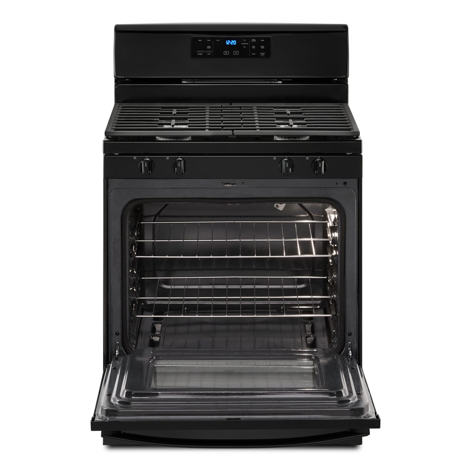 Whirlpool - 5 cu. ft Gas Range in Black - WFG515S0MB