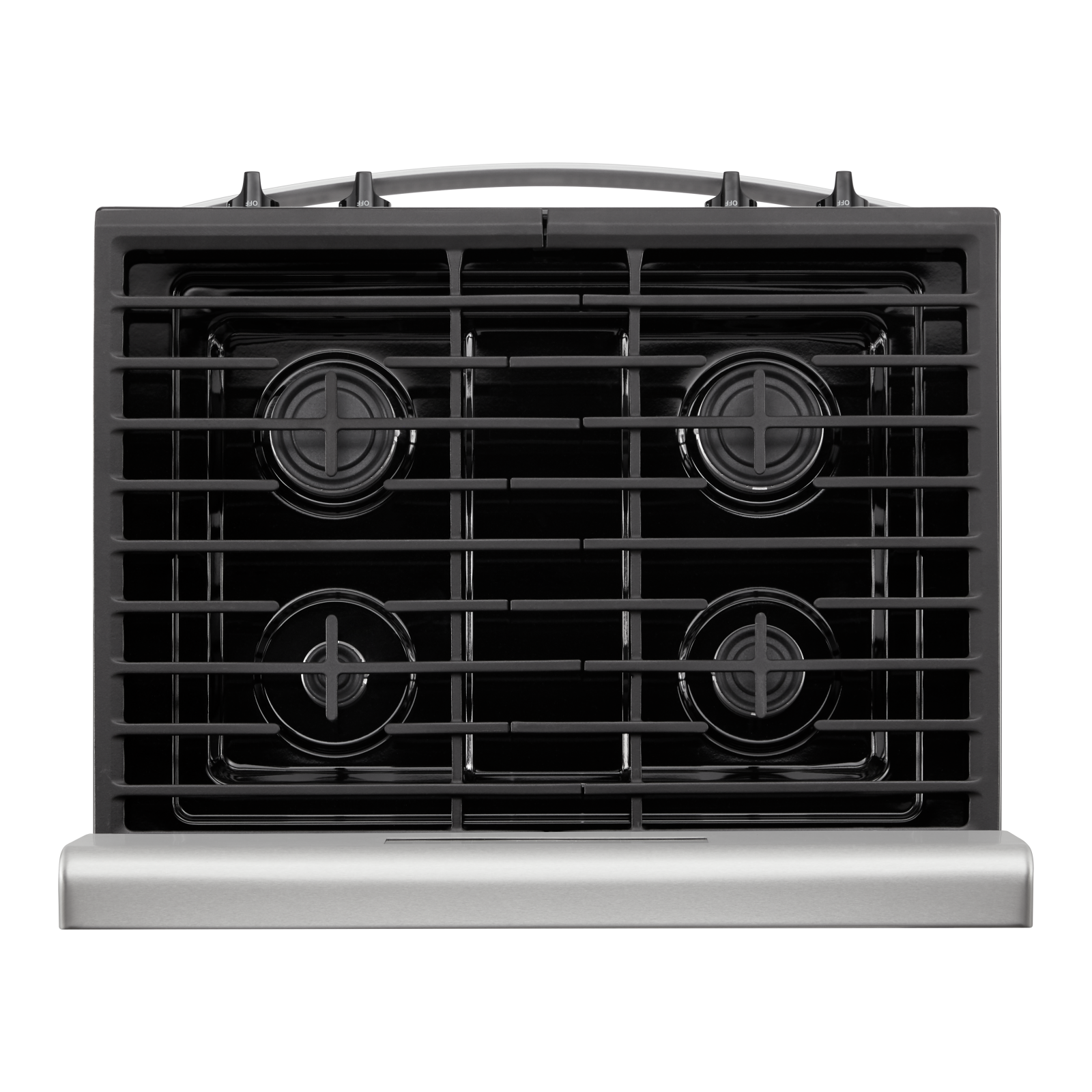 Whirlpool - 5 cu. ft Gas Range in Stainless - WFG515S0MS