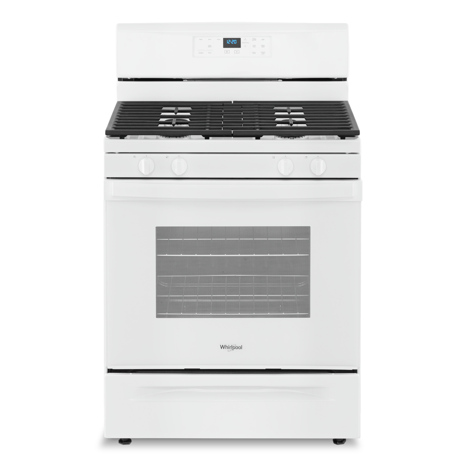 Whirlpool - 5 cu. ft Gas Range in White - WFG515S0MW