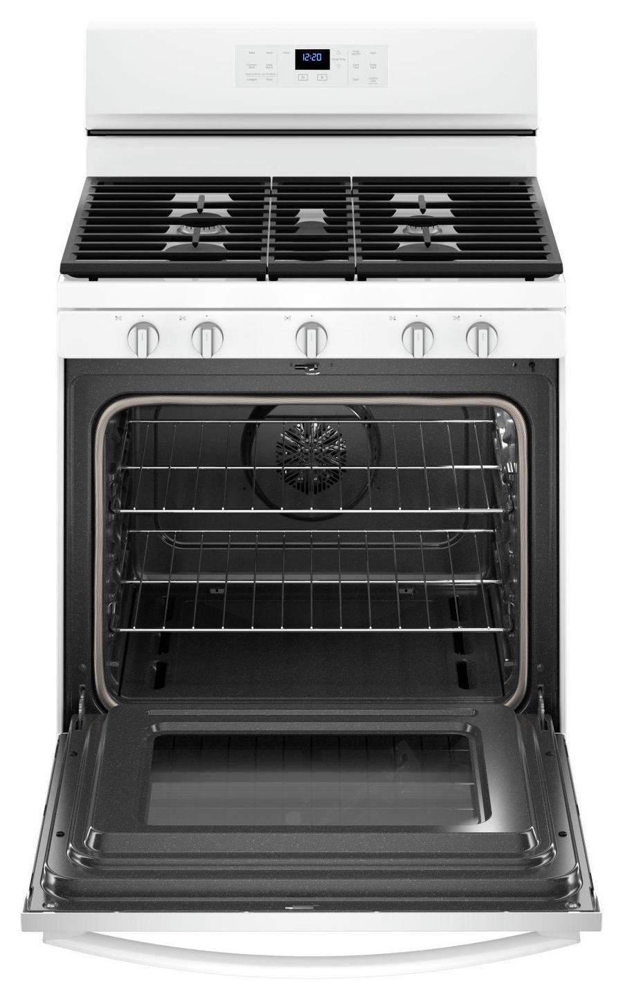 Whirlpool - 5 cu. ft Gas Range in White - WFG550S0HW