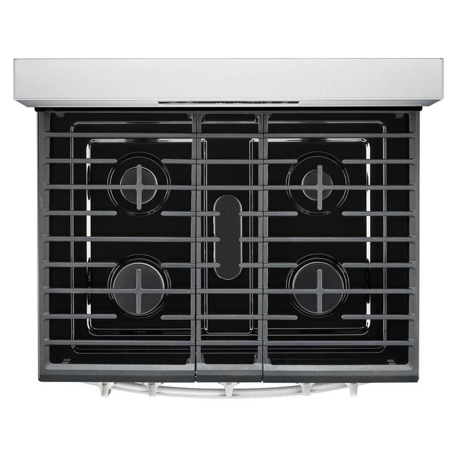 Whirlpool - 5 cu. ft Gas Range in Stainless - WFG550S0HZ