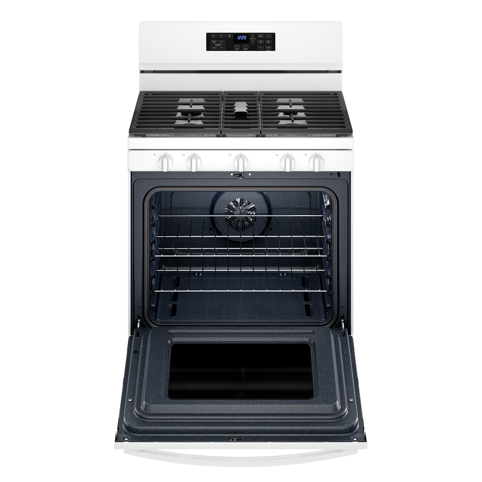 Whirlpool - 5 cu. ft Gas Range in White - WFG550S0LW