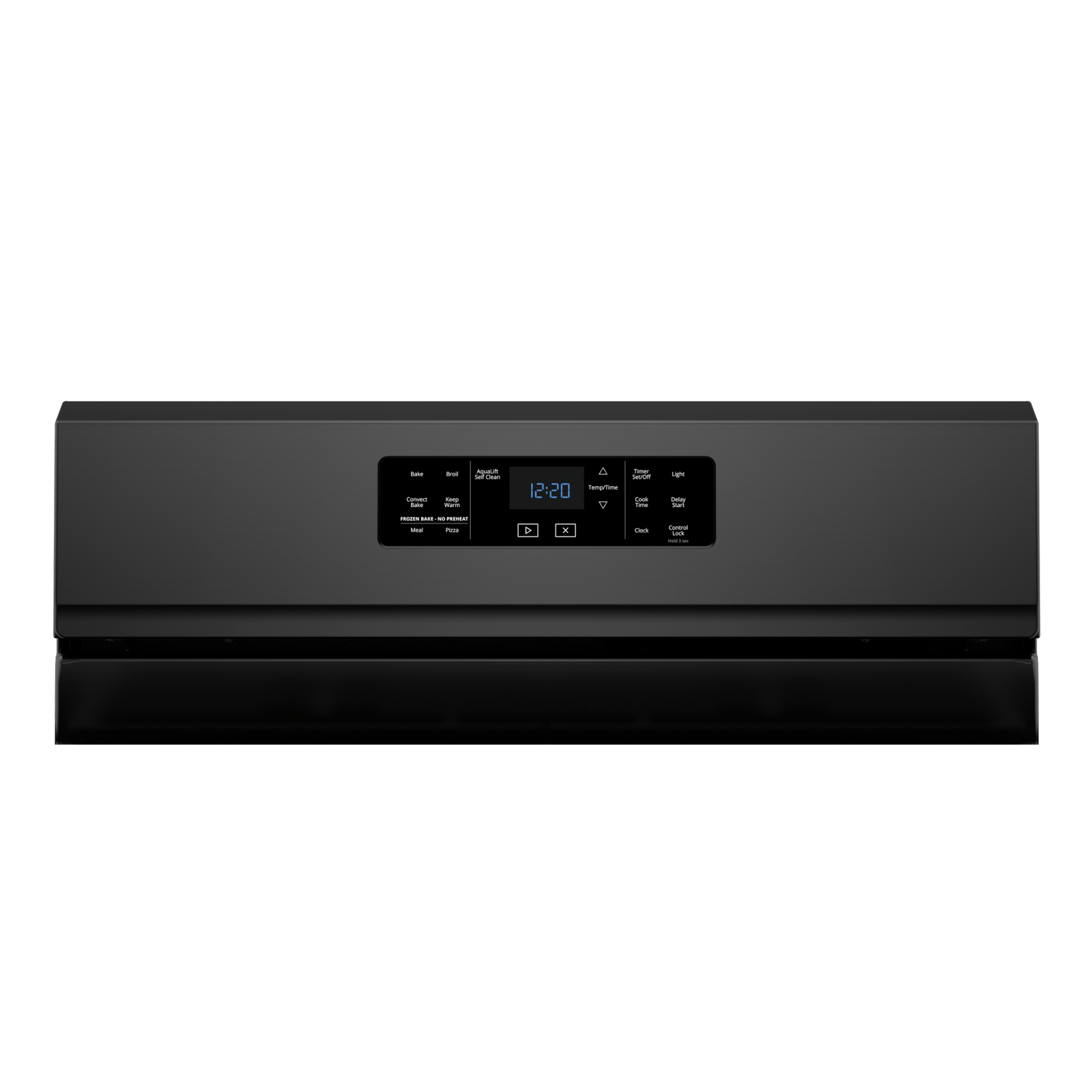 Whirlpool - 5.8 cu. ft Gas Range in Black - WFG775H0HB