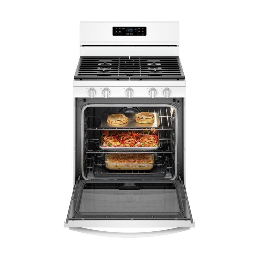 Whirlpool - 5.8 cu. ft Gas Range in White - WFG775H0HW
