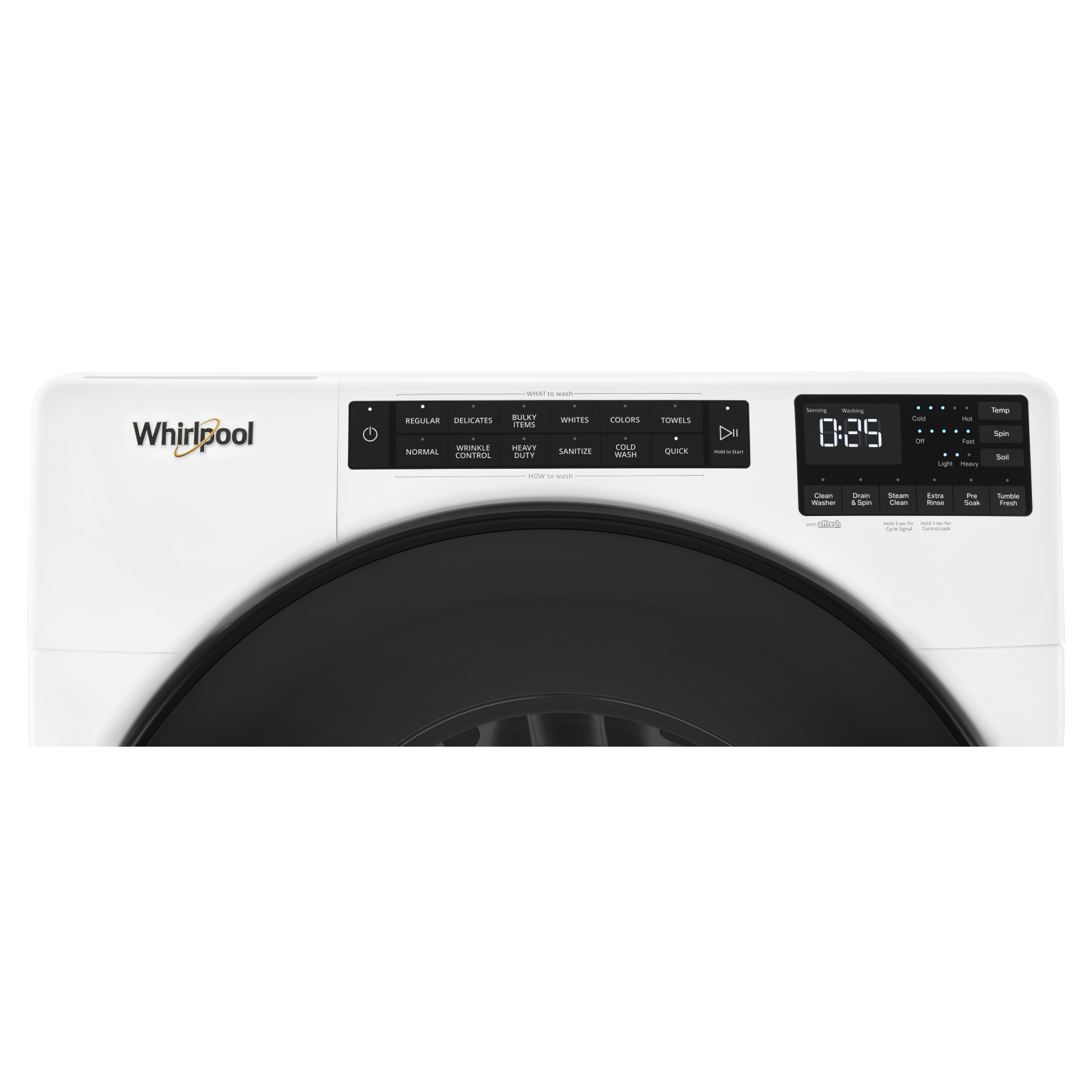 Whirlpool - 5.2 cu. Ft Front Load Washer in White - WFW5605MW