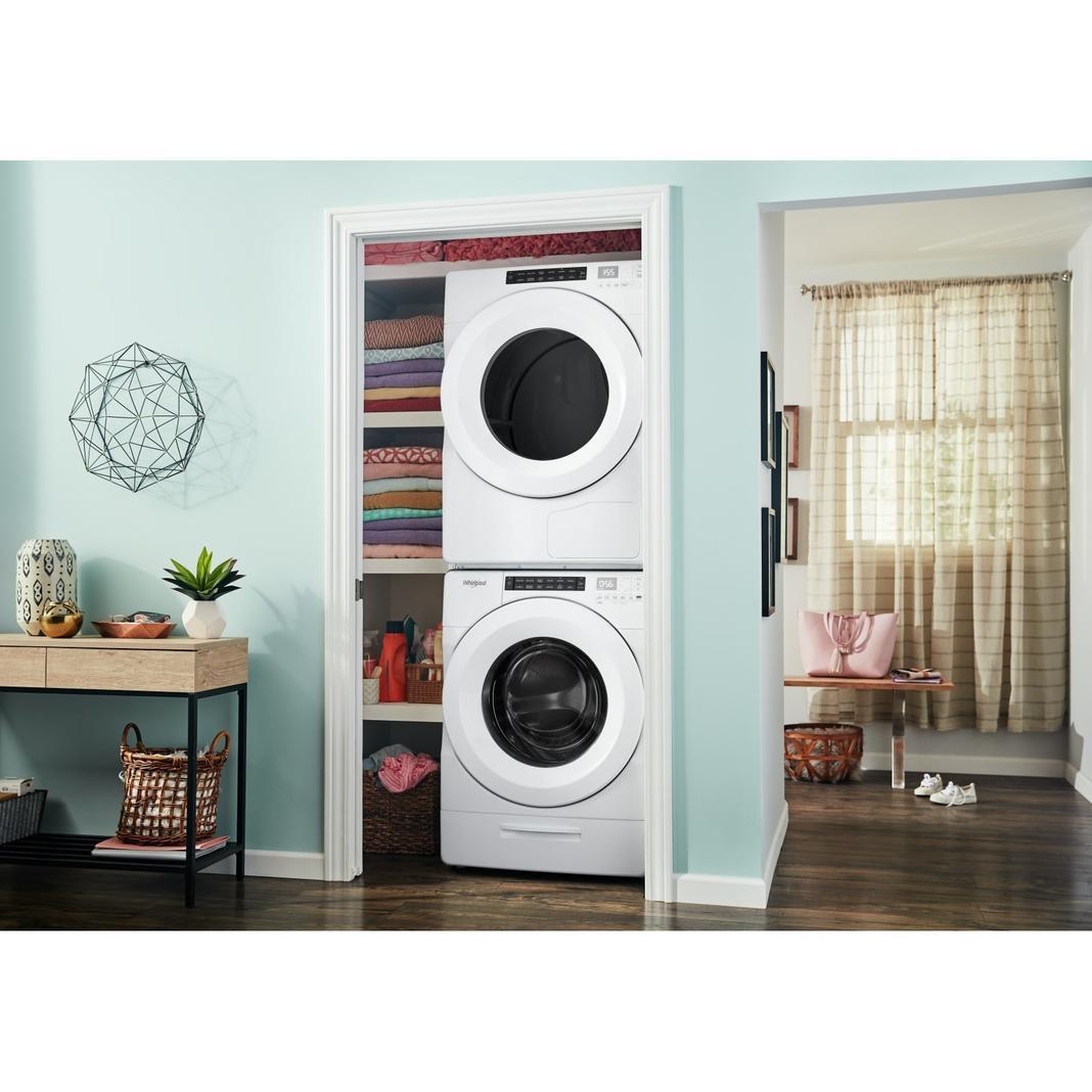 Whirlpool - 5.0 cu. Ft Front Load Washer in White - WFW560CHW