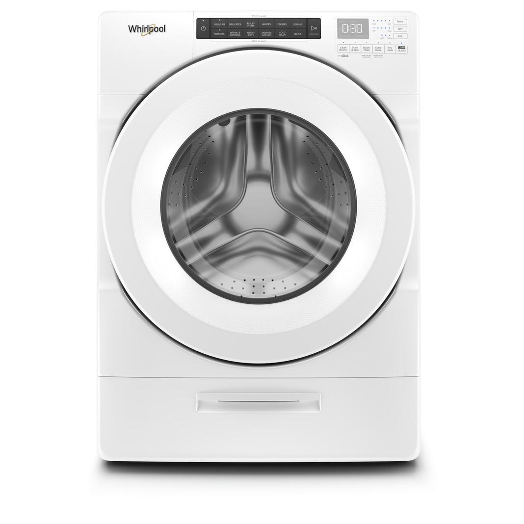 Whirlpool - 5.2 cu. Ft Front Load Washer in White - WFW5620HW