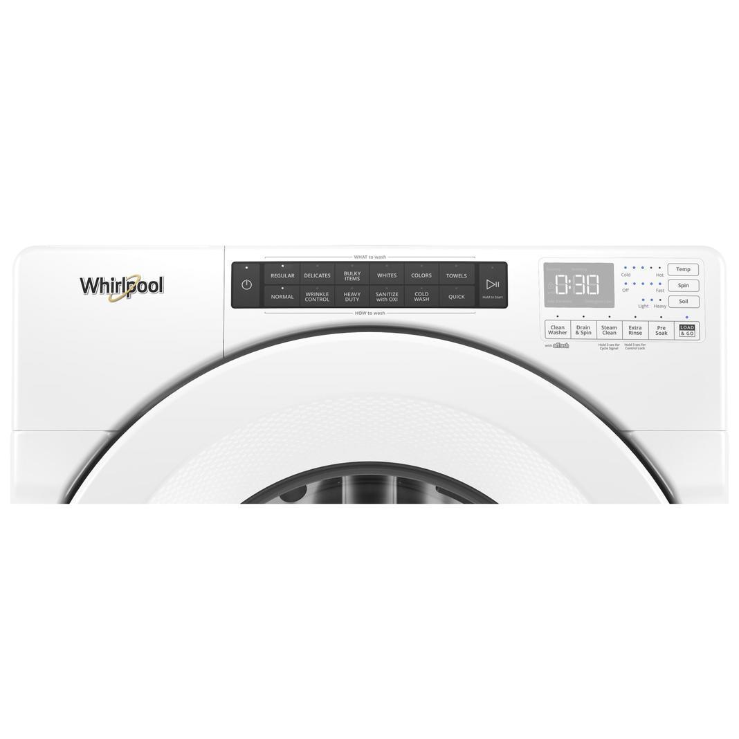 Whirlpool - 5.2 cu. Ft Front Load Washer in White - WFW5620HW