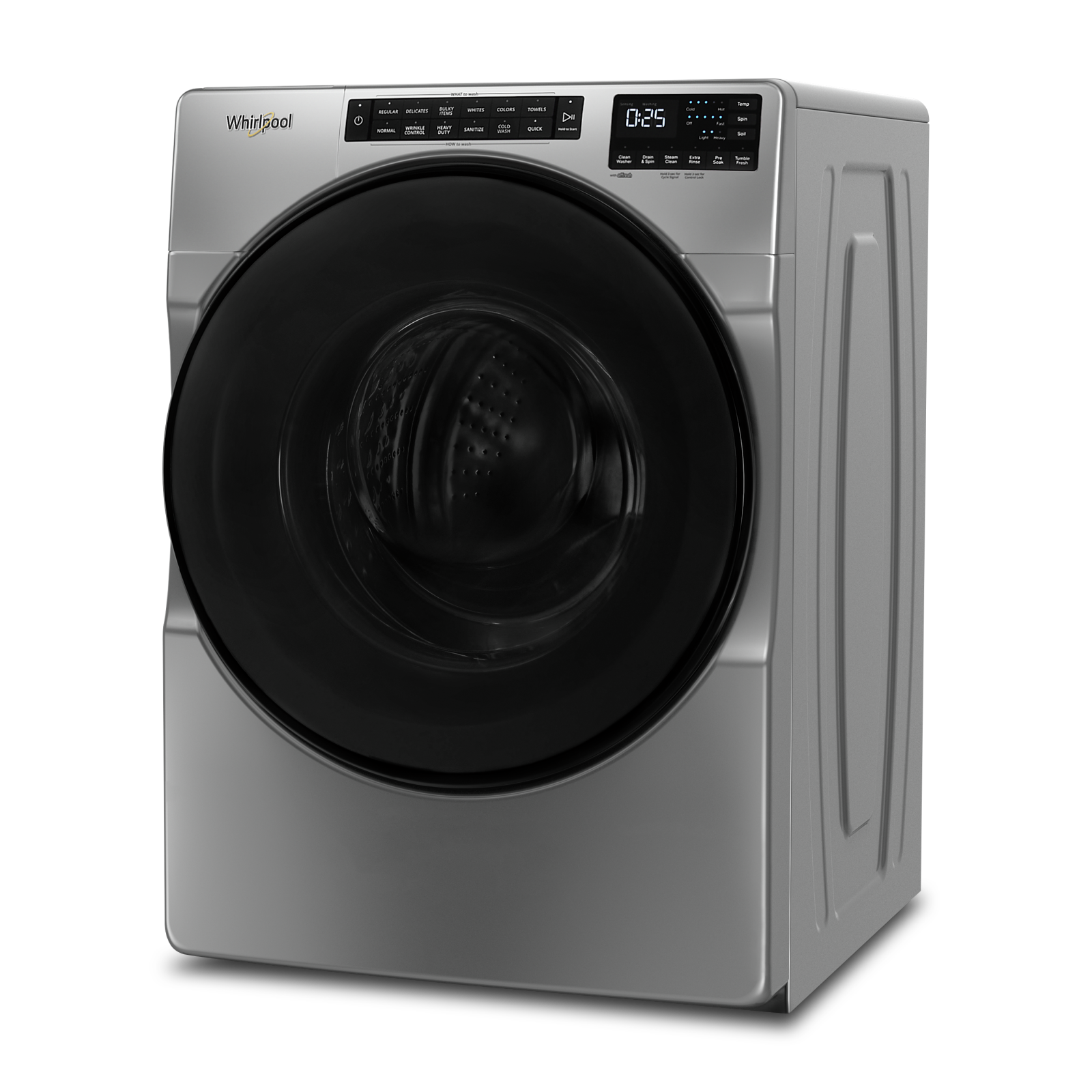 Whirlpool - 5.8 cu. Ft Front Load Washer in Grey - WFW6605MC