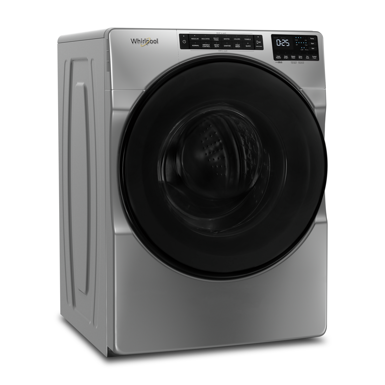Whirlpool - 5.8 cu. Ft Front Load Washer in Grey - WFW6605MC