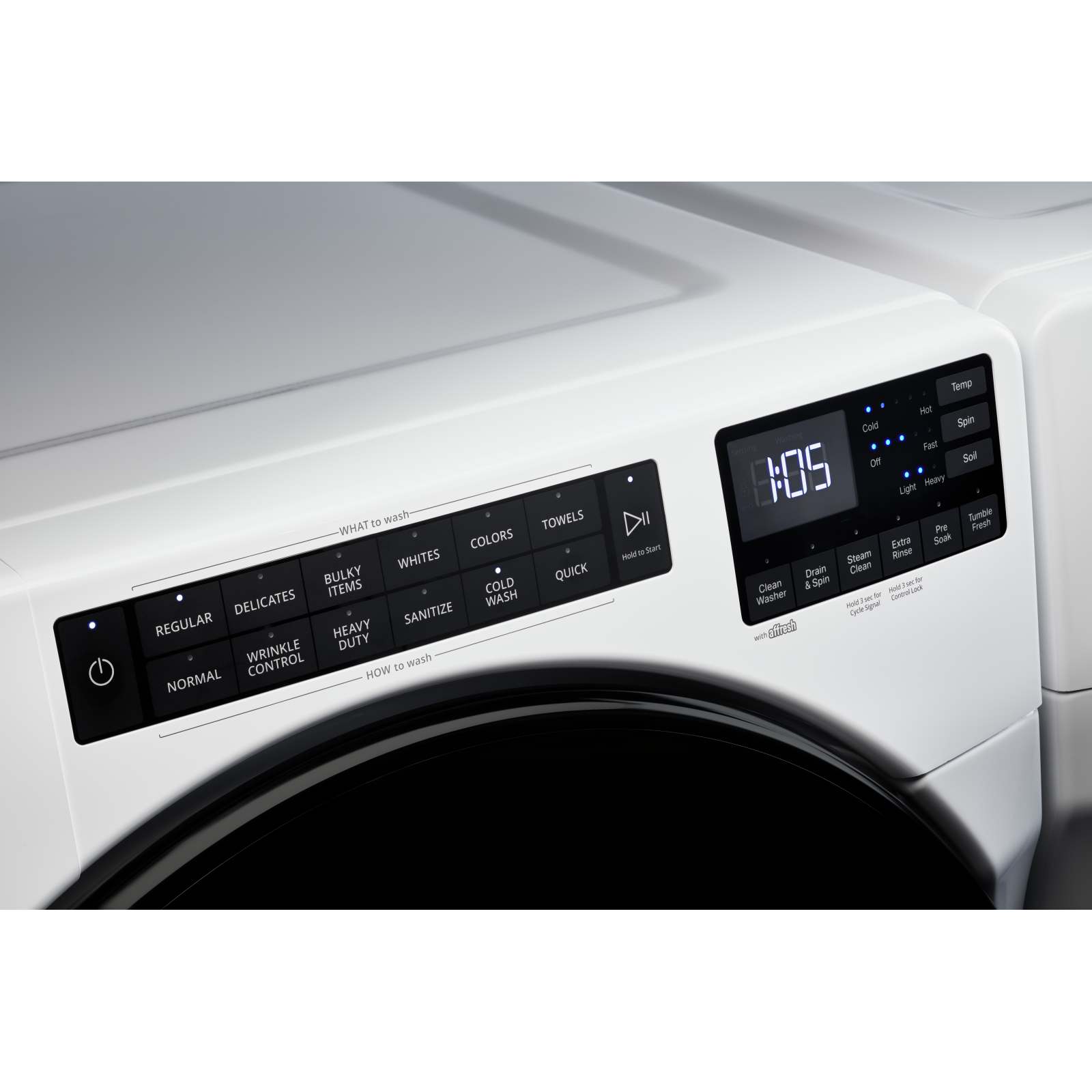 Whirlpool - 5.8 cu. Ft Front Load Washer in White - WFW6605MW