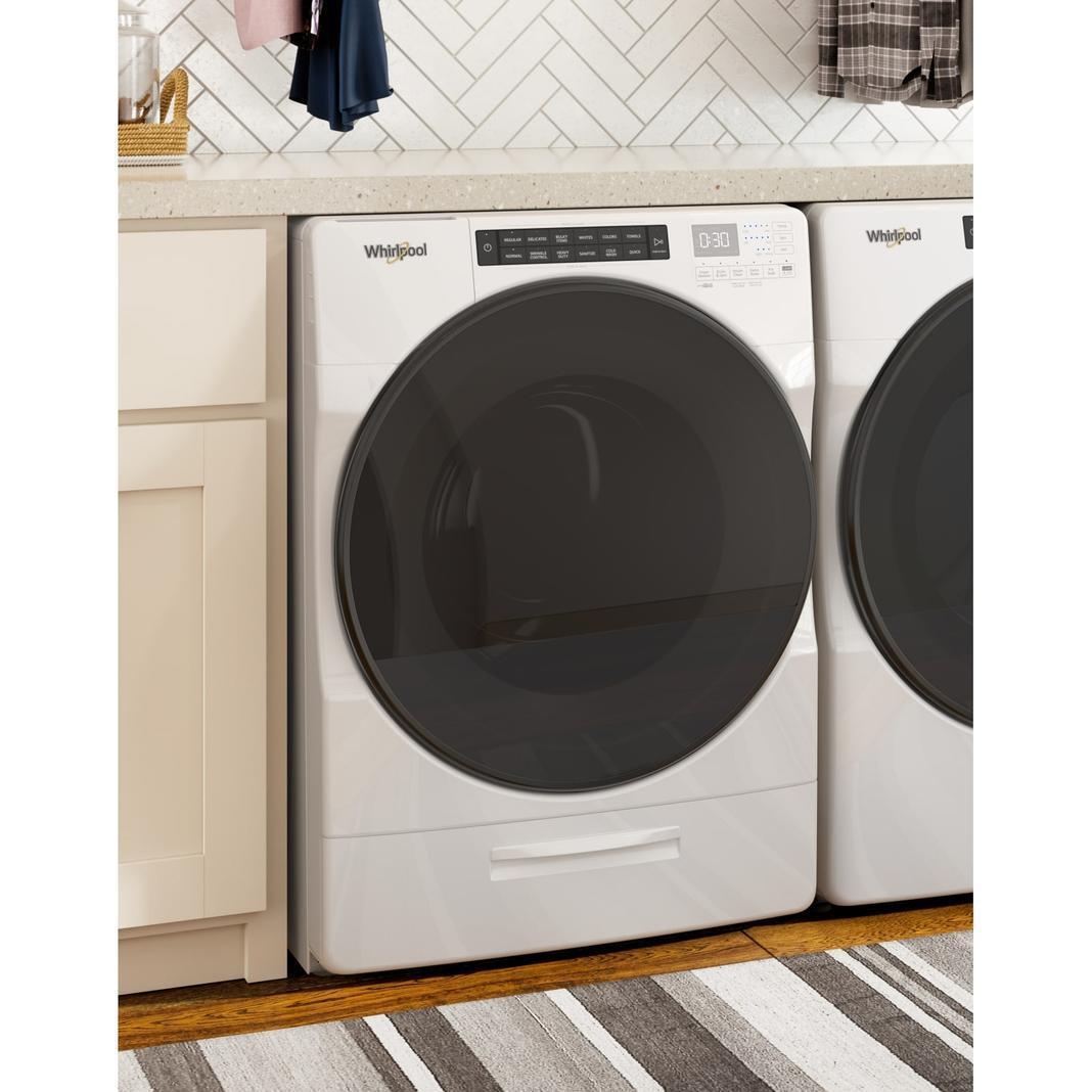 Whirlpool - 5.2 cu. Ft Front Load Washer in White - WFW6620HW