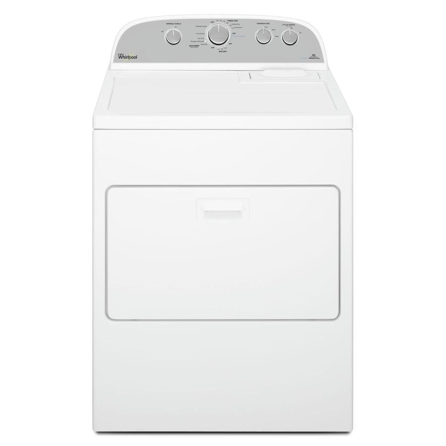 Whirlpool - 7 cu. Ft Gas Dryer in White - WGD49STBW