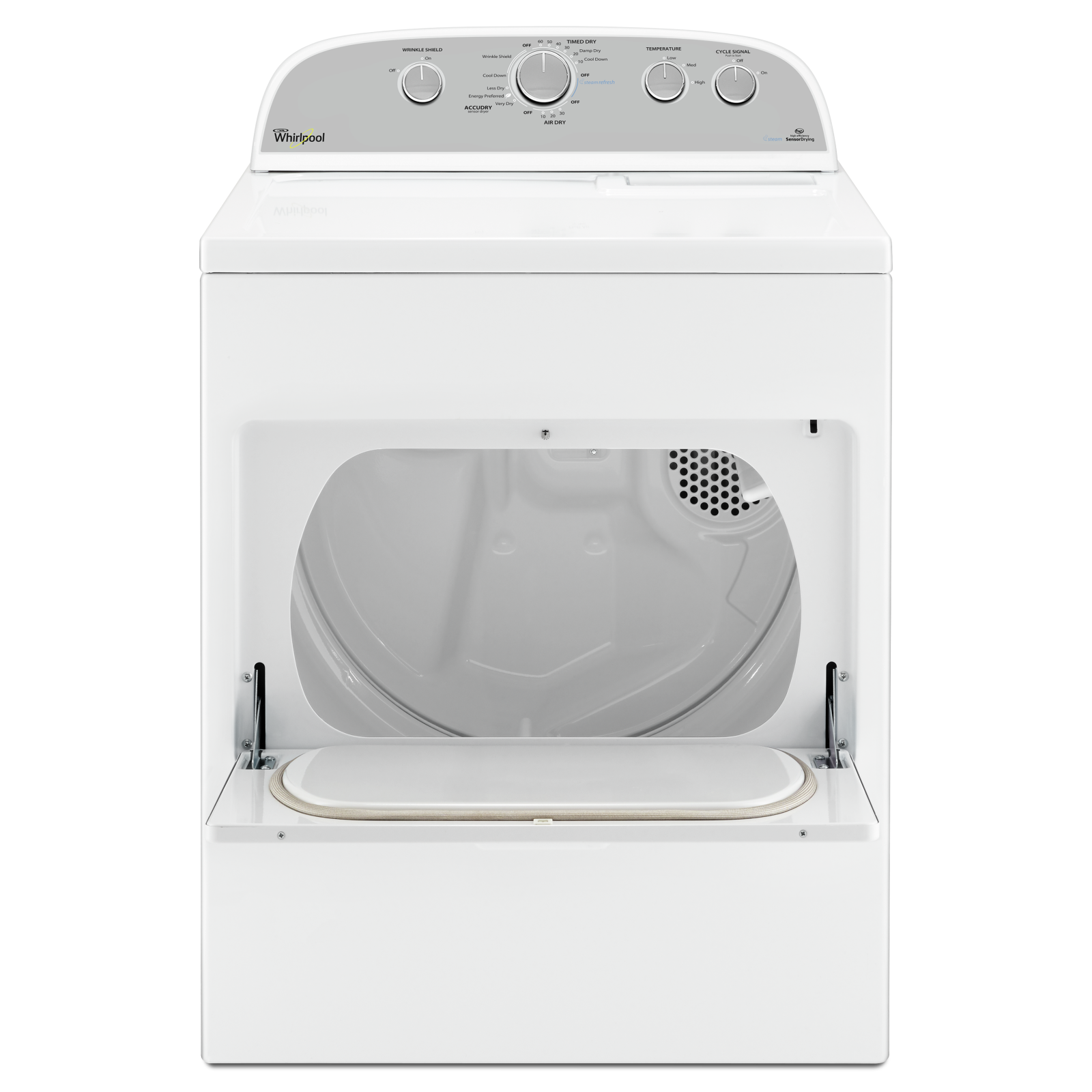 Whirlpool - 7 cu. Ft Gas Dryer in White - WGD49STBW
