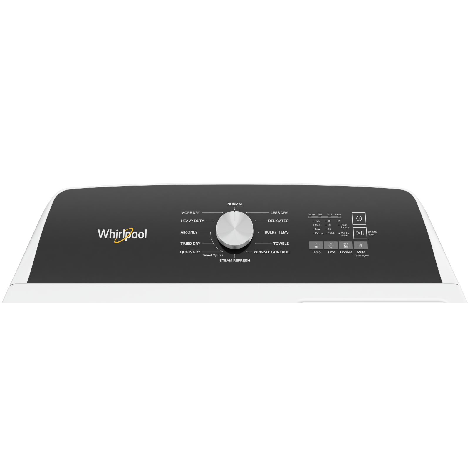 Whirlpool - 7 cu. Ft Gas Dryer in White - WGD5050LW