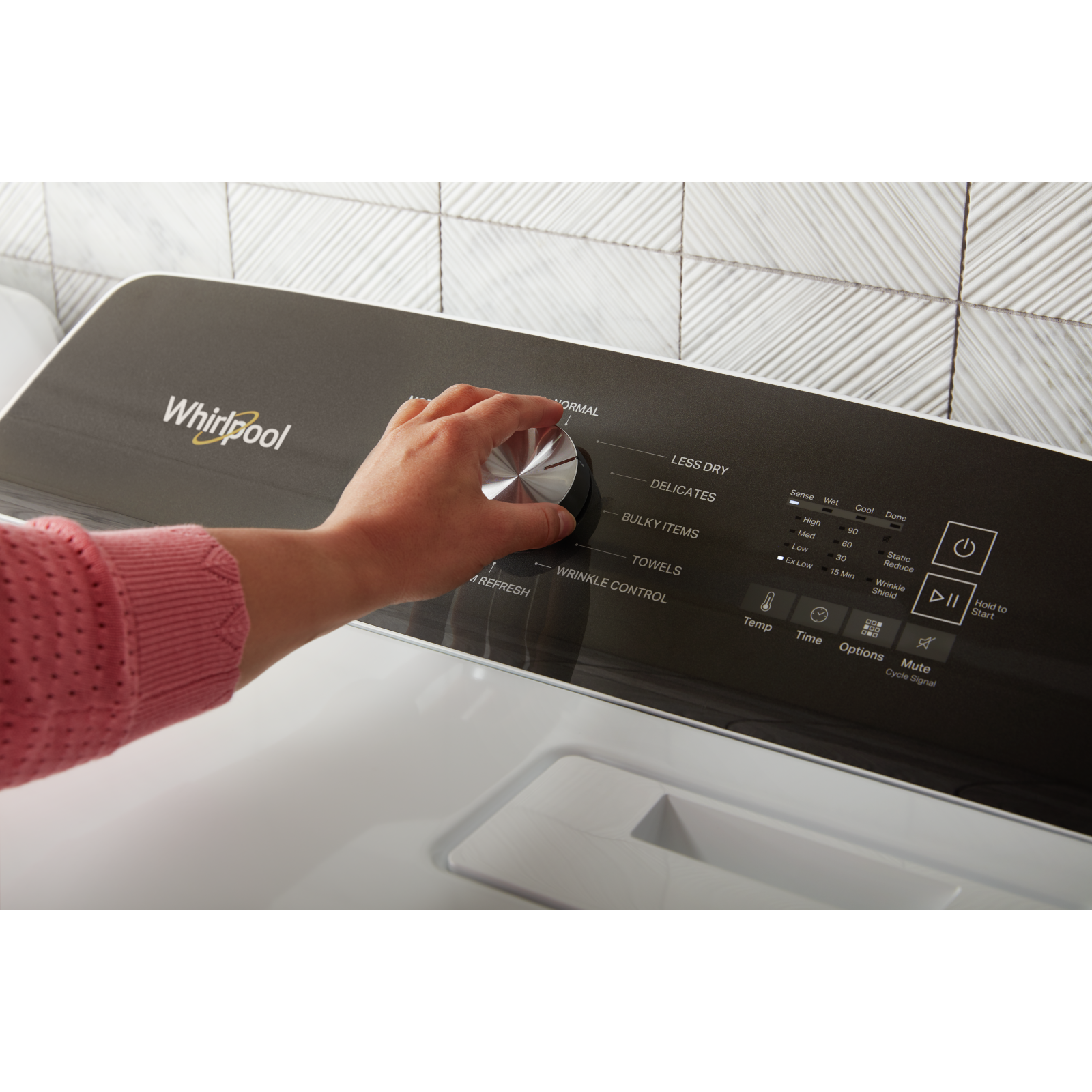 Whirlpool - 7 cu. Ft Gas Dryer in White - WGD5050LW