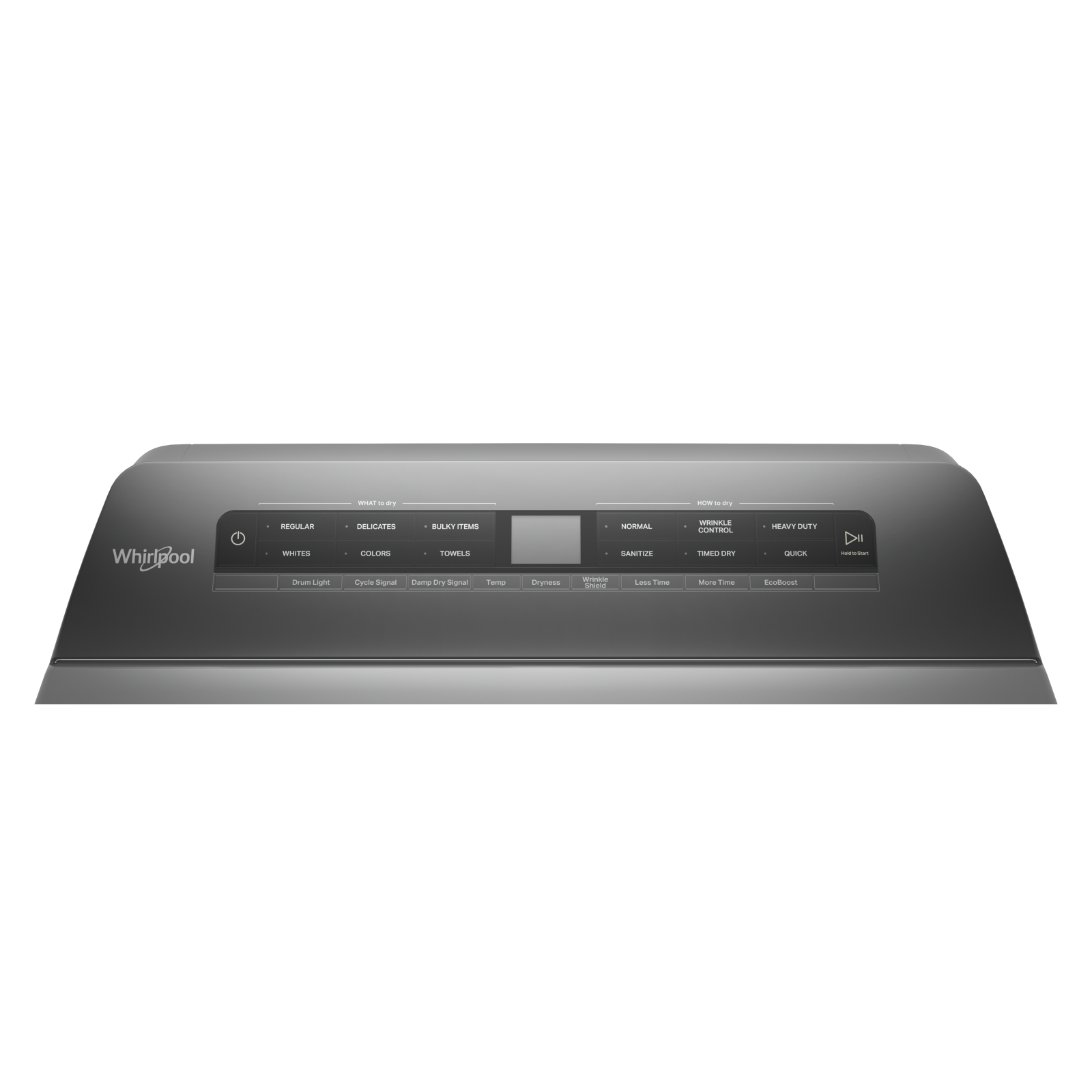 Whirlpool - 7.4 cu. Ft Gas Dryer in Grey - WGD5100HC