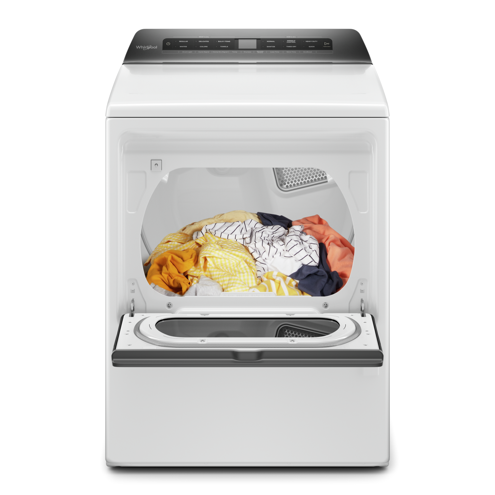 Whirlpool - 7.4 cu. Ft Gas Dryer in White - WGD5100HW