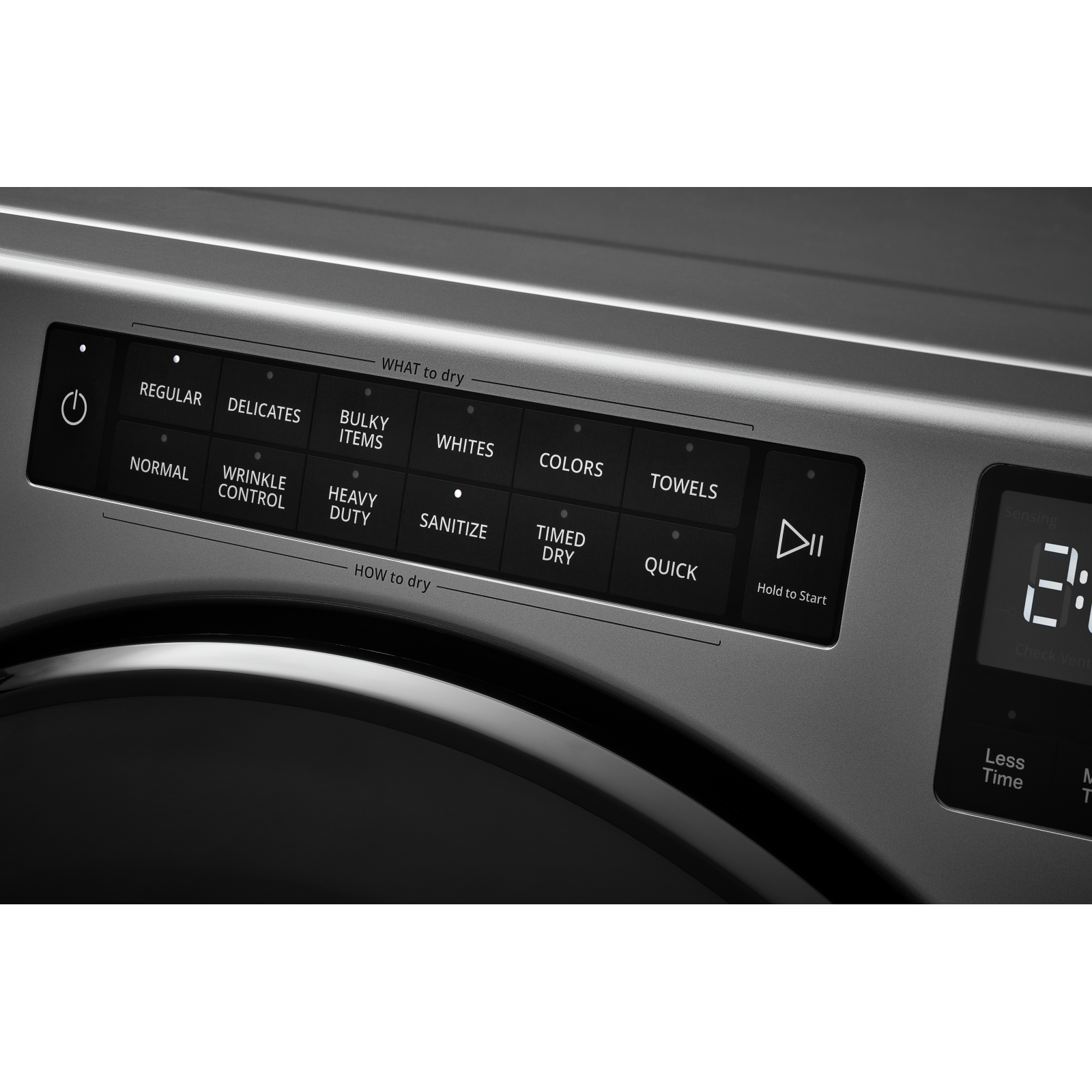 Whirlpool - 7.4 cu. Ft Gas Dryer in Grey - WGD5605MC