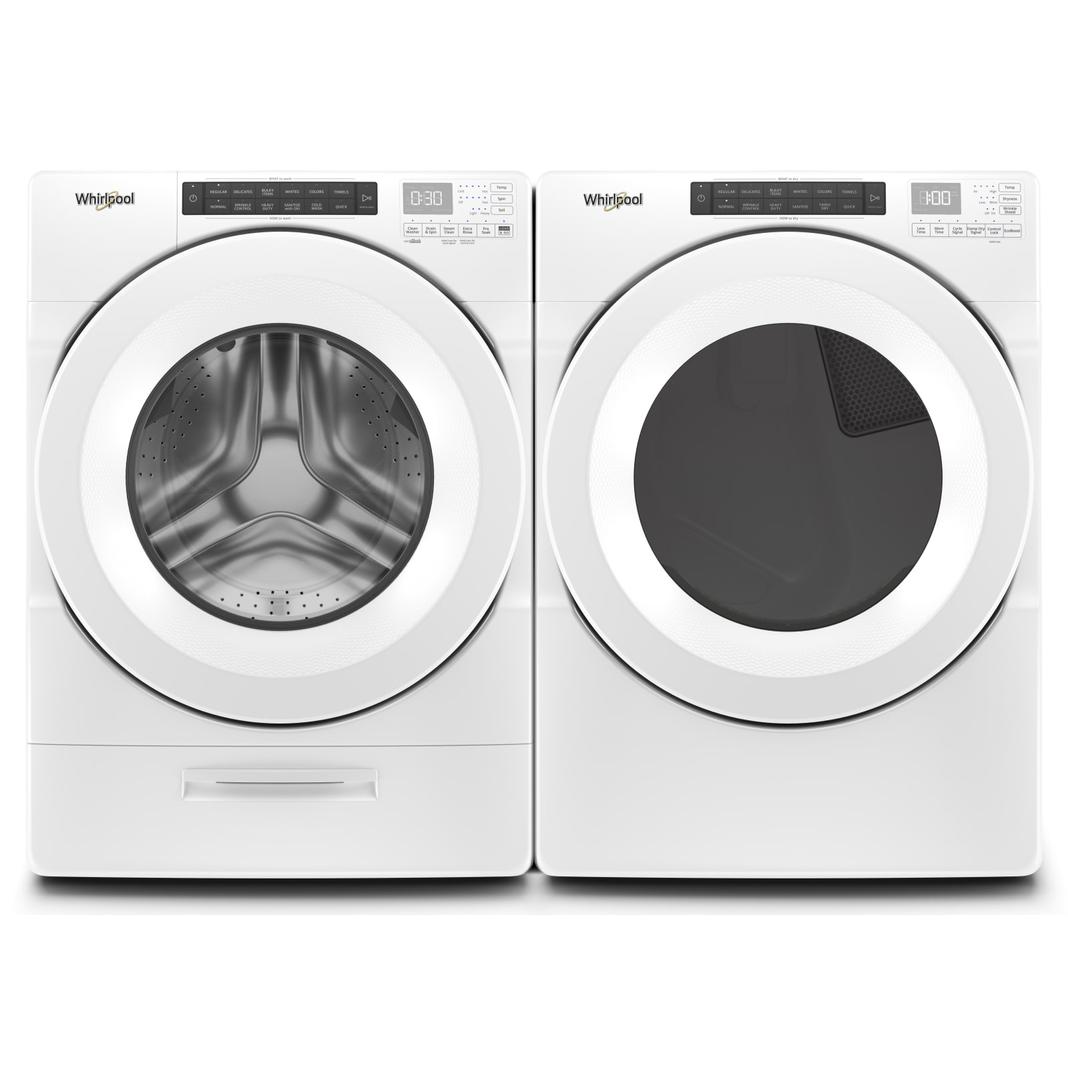 Whirlpool - 7.4 cu. Ft Gas Dryer in White - WGD5620HW