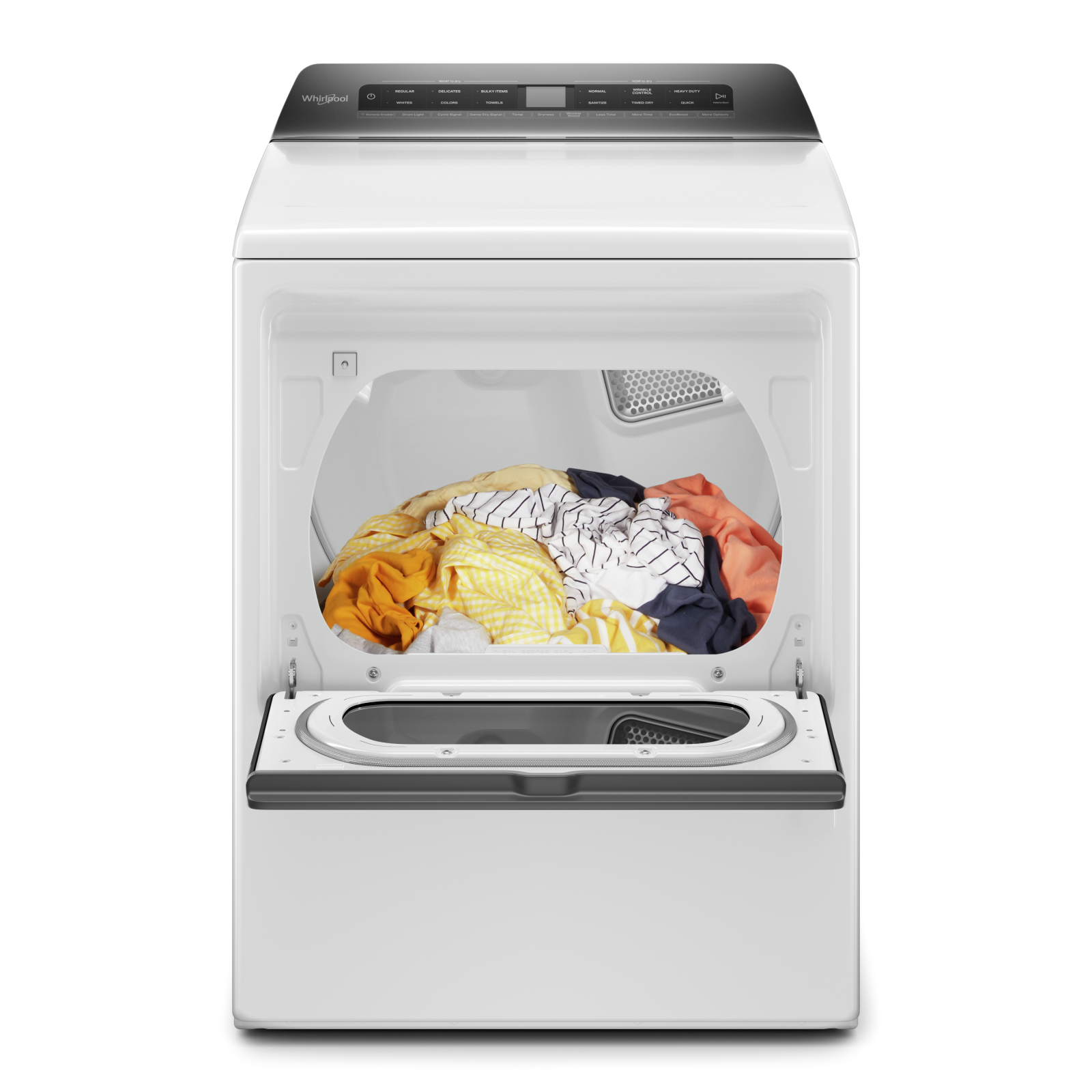 Whirlpool - 7.4 cu. Ft Gas Dryer in White - WGD6120HW