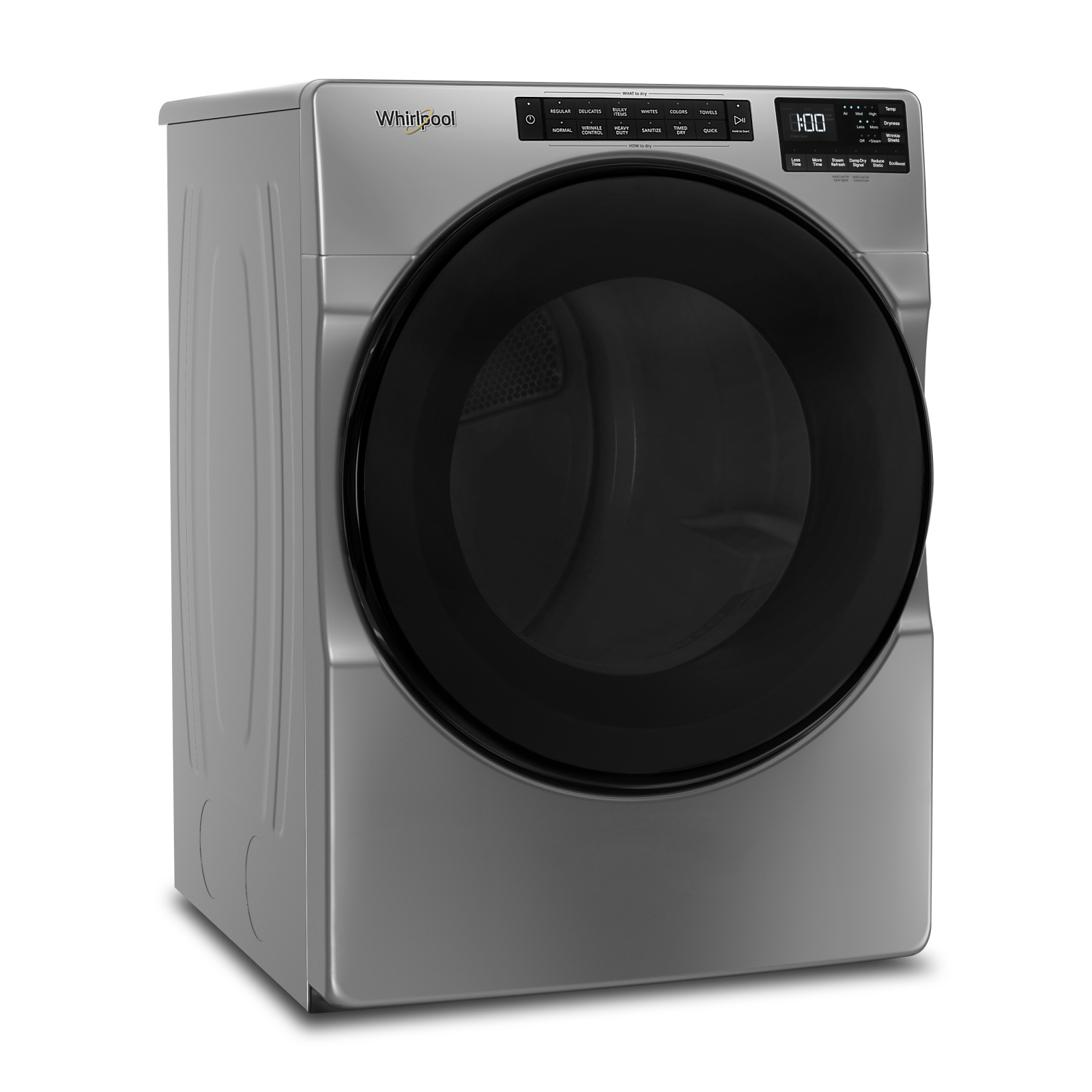 Whirlpool - 7.4 cu. Ft Gas Dryer in Grey - WGD6605MC