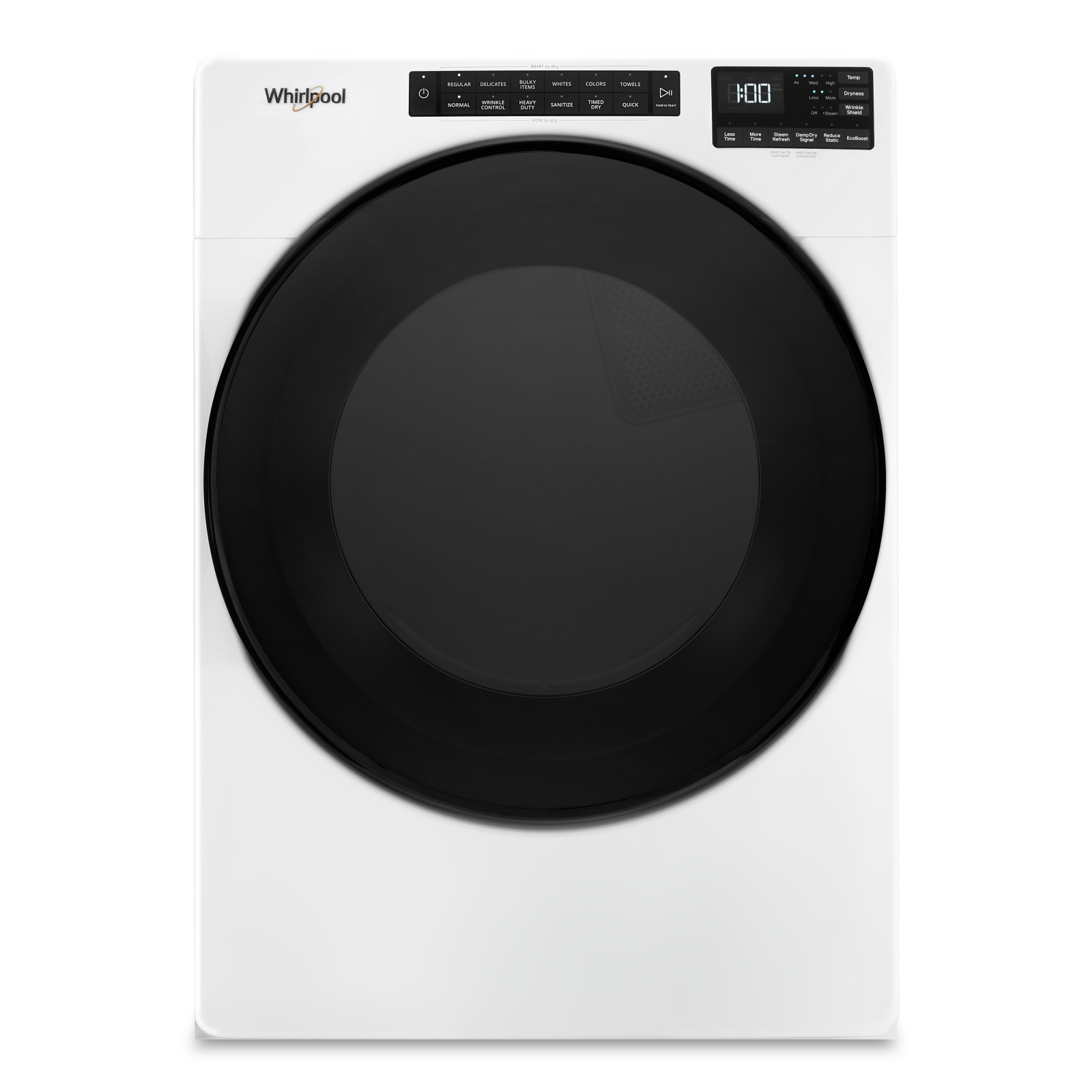 Whirlpool - 7.4 cu. Ft Gas Dryer in White - WGD6605MW