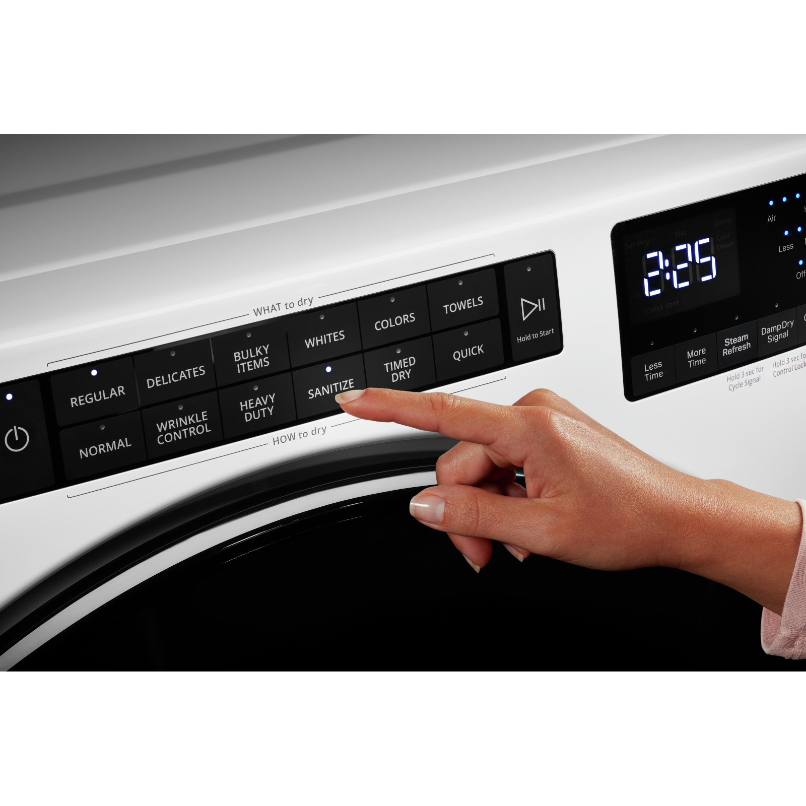 Whirlpool - 7.4 cu. Ft Gas Dryer in White - WGD6605MW